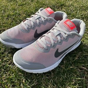 Nike Gray and Coral Sneaks